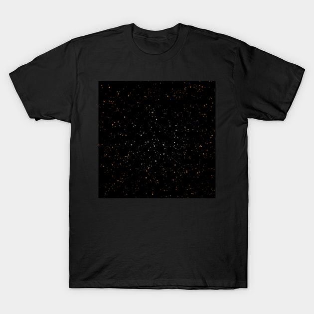 Subtle Orange Starscape T-Shirt by MOULE